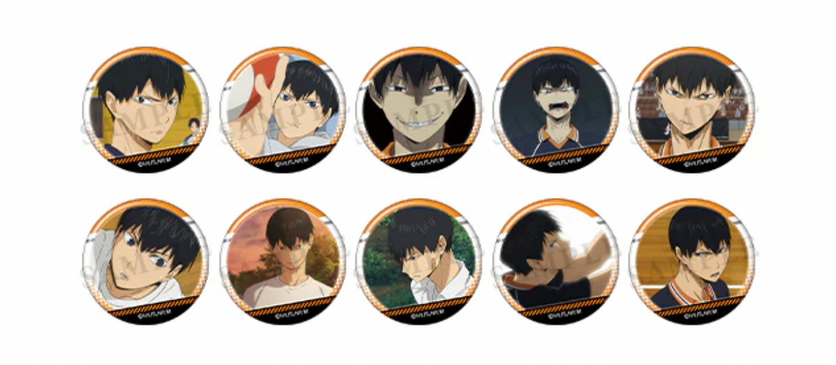 Haikyu!! Kageyama Trading Badge (1 Random)