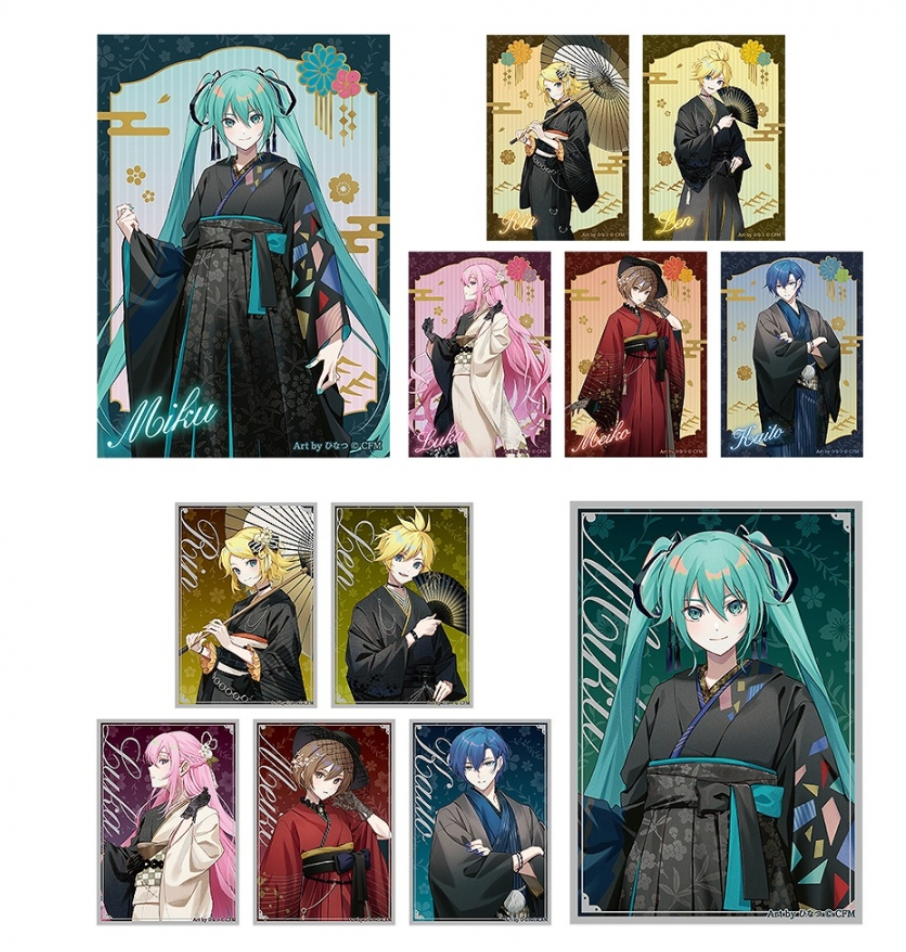 Hatsune Miku New Year SHOP 2024 Trading Clear Cards (1 random)