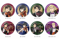 Attack on Titan Quartet Ver. Can Badge - 01 (1 Random)