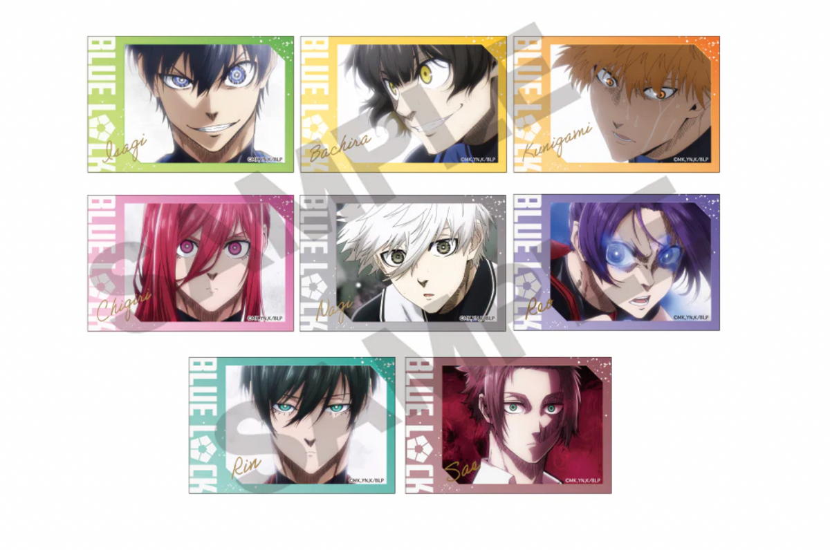 Blue Lock Trading Square Can Badge - Scene Shots (1 Random)