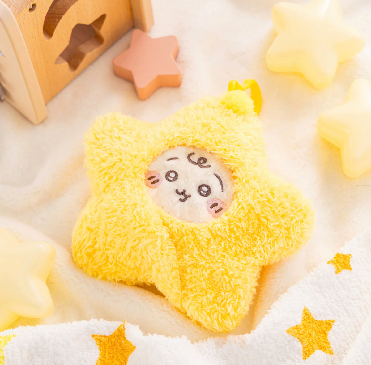 Chiikawa Baby Usagi Mascot Surrounded by Stars