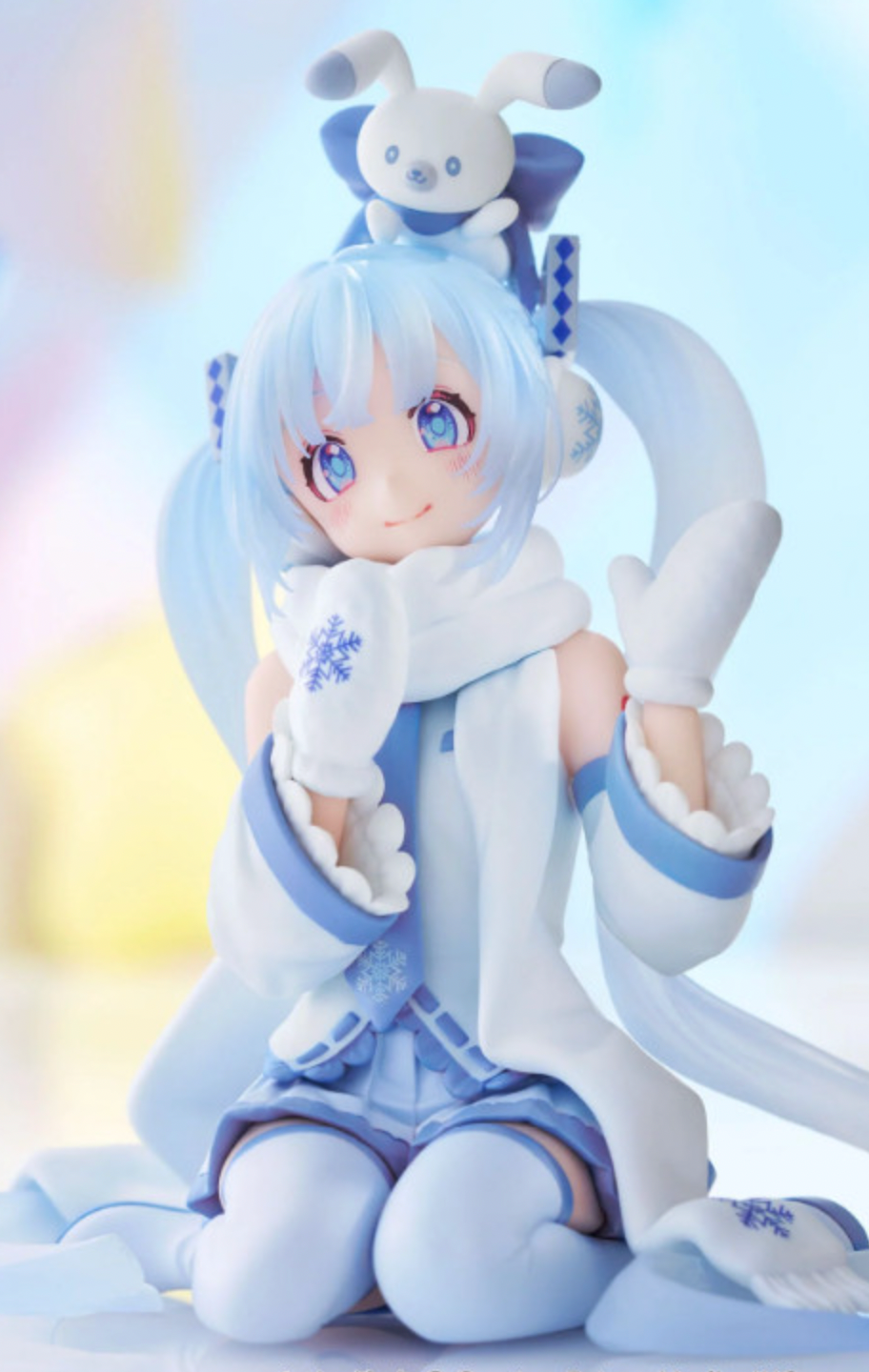 Hatsune Miku Noodle Stopper Figure - Snow Miku Sky Town 10th Anniversary