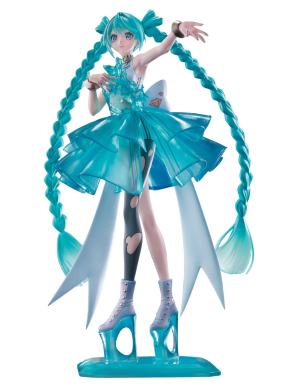 Hatsune Miku Clearluxe -Emerald Gem- Prize Figure