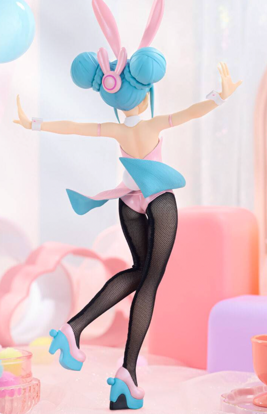 BiCute Bunnies Figure: Hatsune Miku - Wink (Pink Pearl Ver.) Prize Figure
