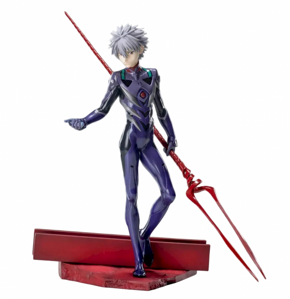 NEON GENESIS EVANGELION  -  LUMINASTA  -  KAWORU NAGISA X SPEAR OF LONGINUS PRIZE FIGURE