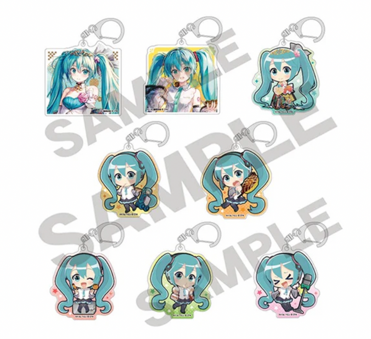 Hatsune Miku Crux Trading Acrylic Key Chain (1 Random)