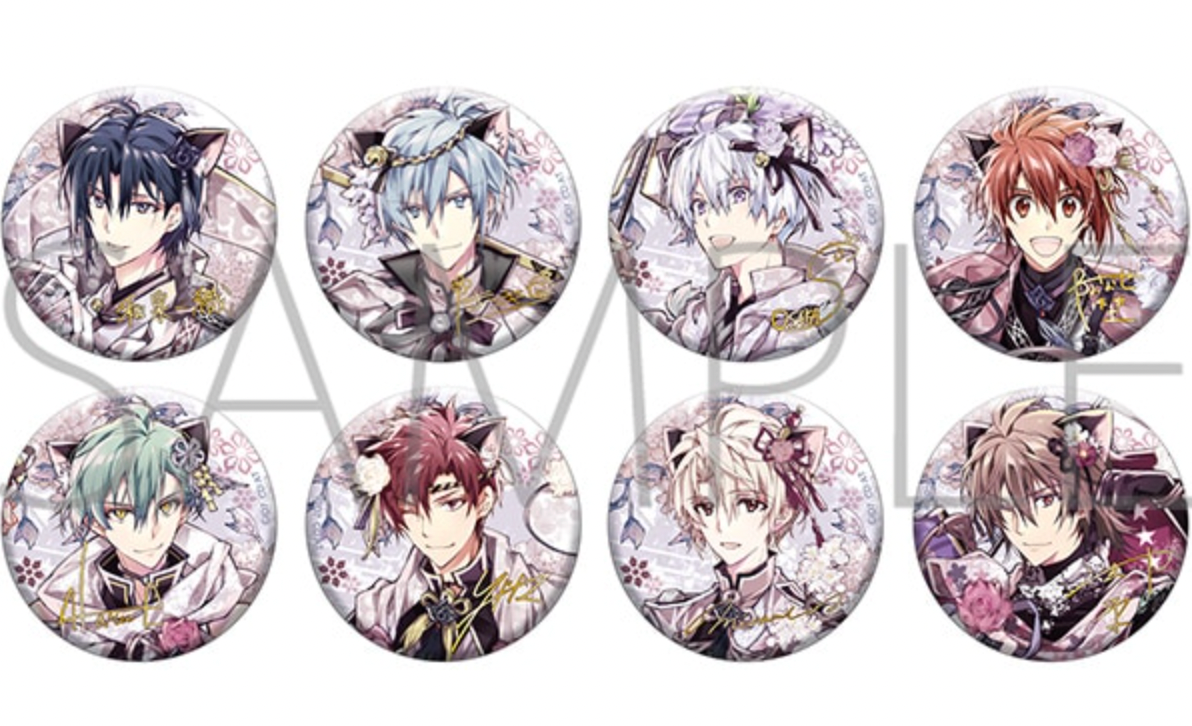 IDOLiSH7 6th Anniversary Nekomimi Can Badge (1 Random)