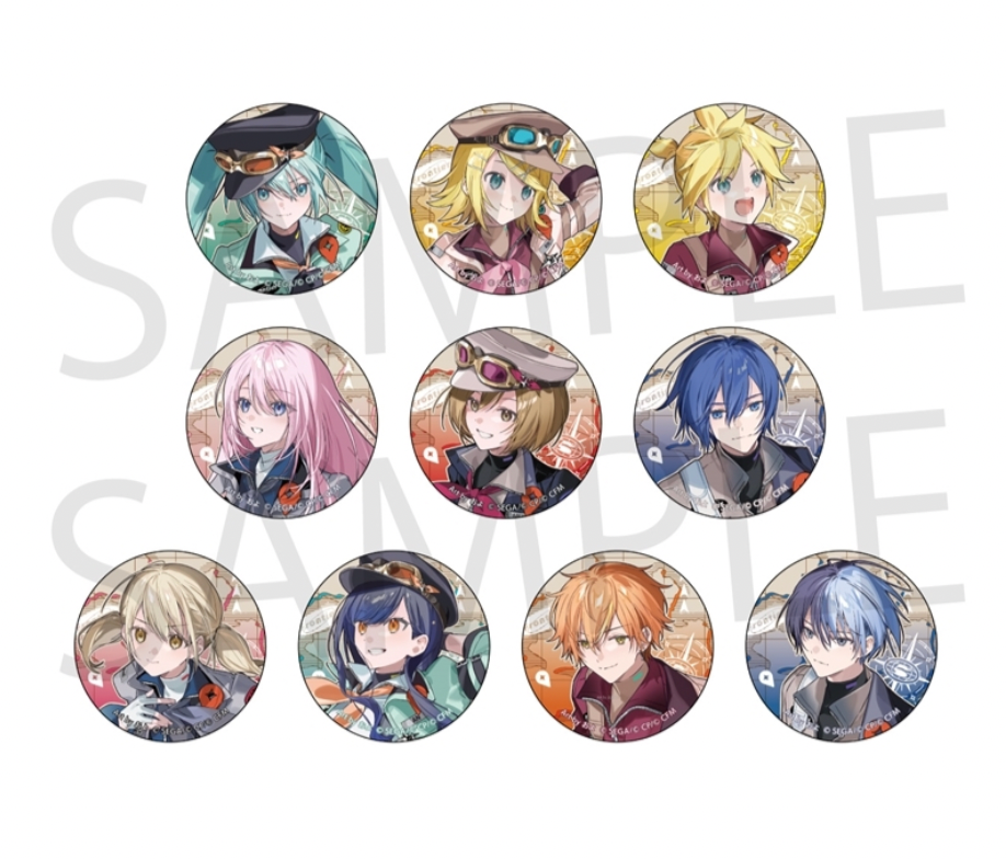 Project Sekai Colorful Stage! feat. Hatsune Miku Project Sekai COLORFUL LIVE 5th - Frontier - Metallic Can Badge Collection A (1 Random)