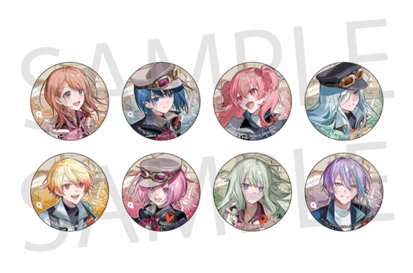 Project Sekai Colorful Stage! feat. Hatsune Miku Project Sekai COLORFUL LIVE 5th - Frontier - Metallic Can Badge Collection C (1 Random)