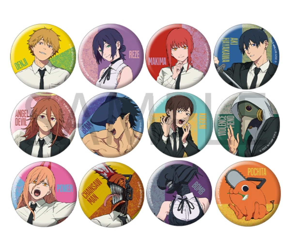 Chainsaw Man: Reze Arc Theatrical Version Can Badge Collection (1 Random)