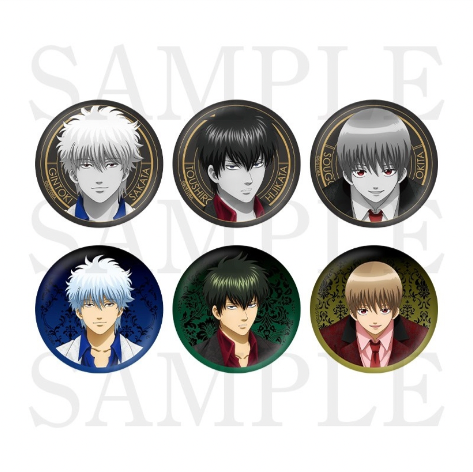 Gintama Random Jewelry Processed Can Badge Vol. 1 (1 Random)