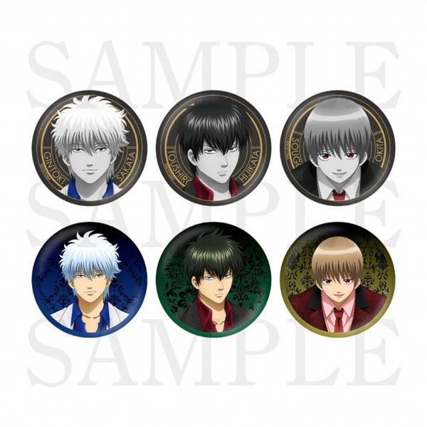 Gintama Random Jewelry Processed Can Badge Vol. 1 (1 Random)