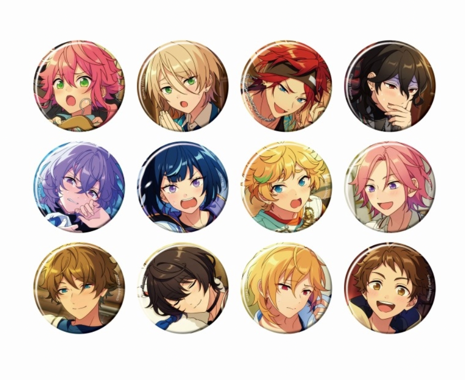 Ensemble Stars!! Collection Can Badge [2024 Dec.] -Casual Side- (1 random)