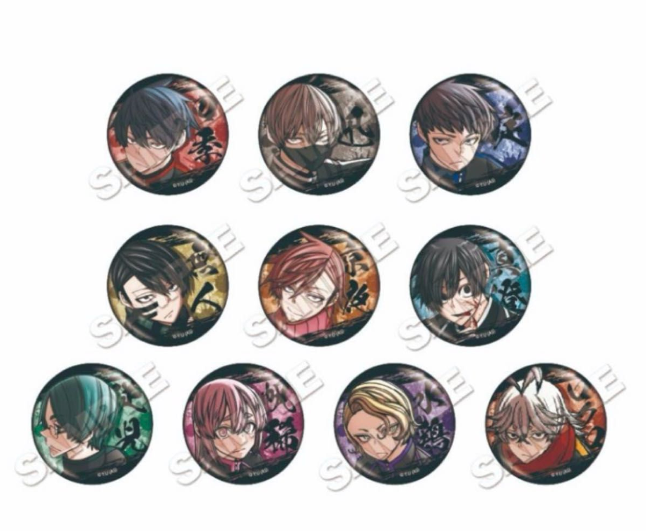 Tougen Anki Muzzle Trading Hologram Can Badge Vol. 6 (1 Random)