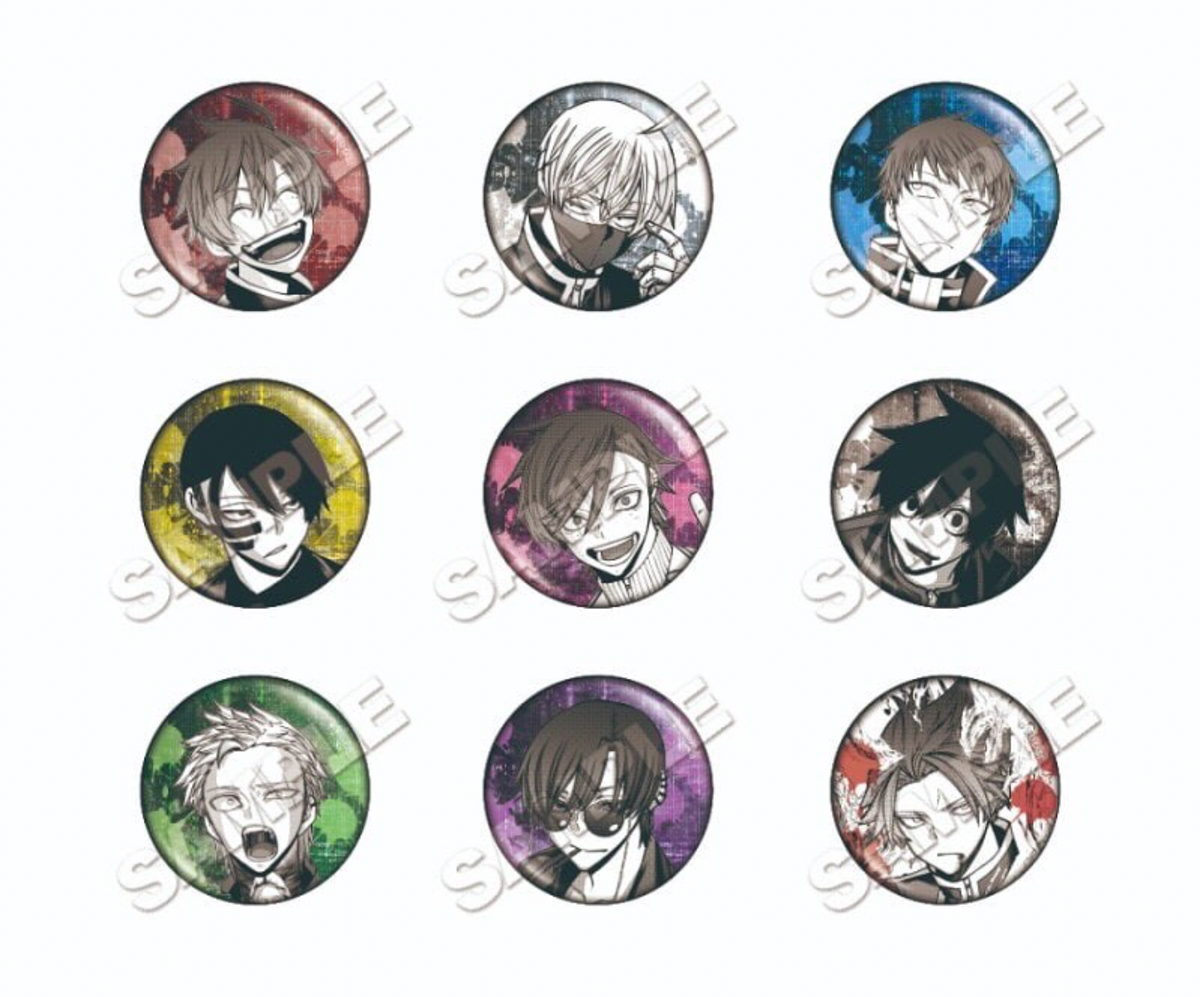 Tougen Anki Muzzle Trading Hologram Can Badge Vol. 8 (1 Random)