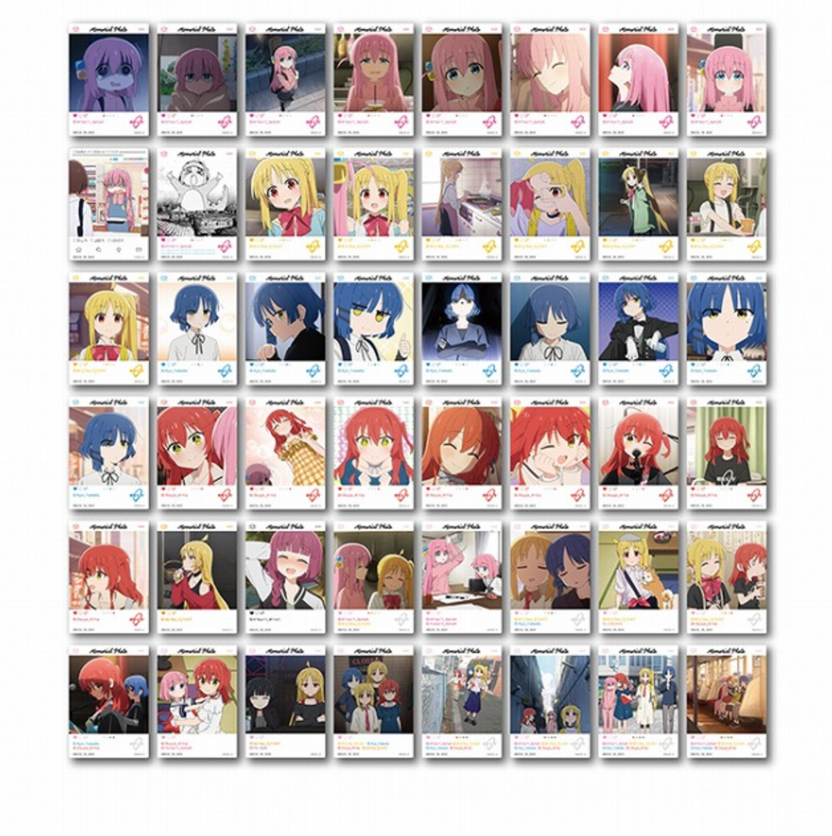 Bocchi the Rock! EMOCA Cards (1 pack/3 cards)
