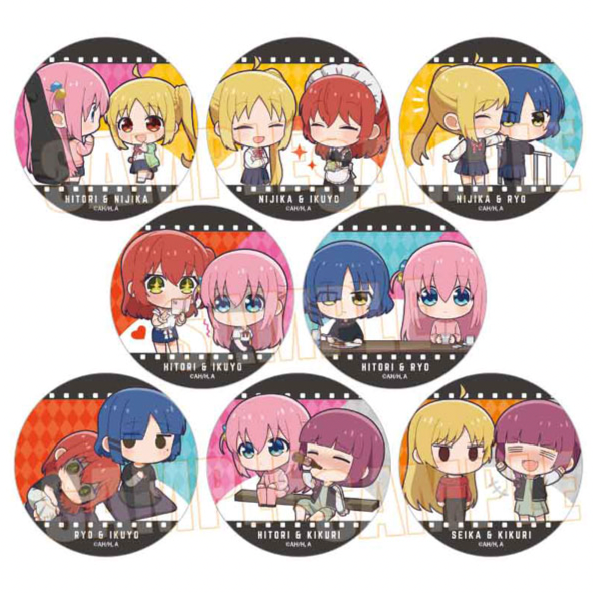Bocchi the Rock" Puchi Memo! Badge (1 Random)
