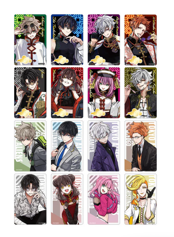 Tokyo Aliens Trading Clear Card Chinese Outfit Ver. (1 Random)