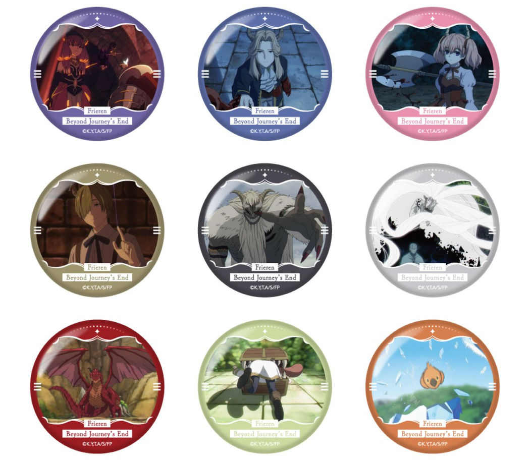 Frieren: Beyond Journey's End Anime Scene badges (1 Random)