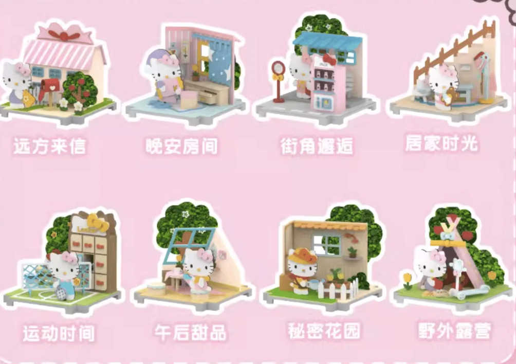 HELLO KITTY DAILY LIFE MAKE BOX (1 Random)