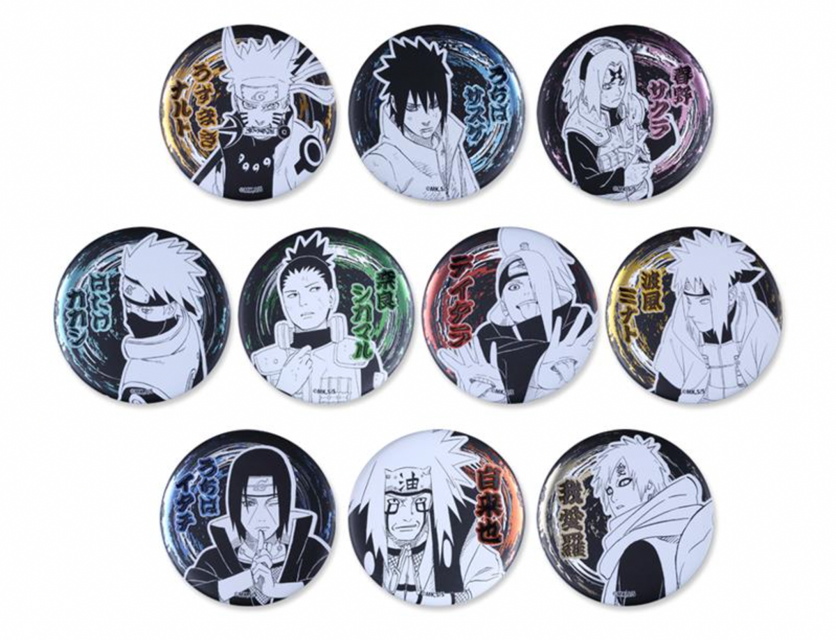 NARUTO Collection Can Badge (1 Random)