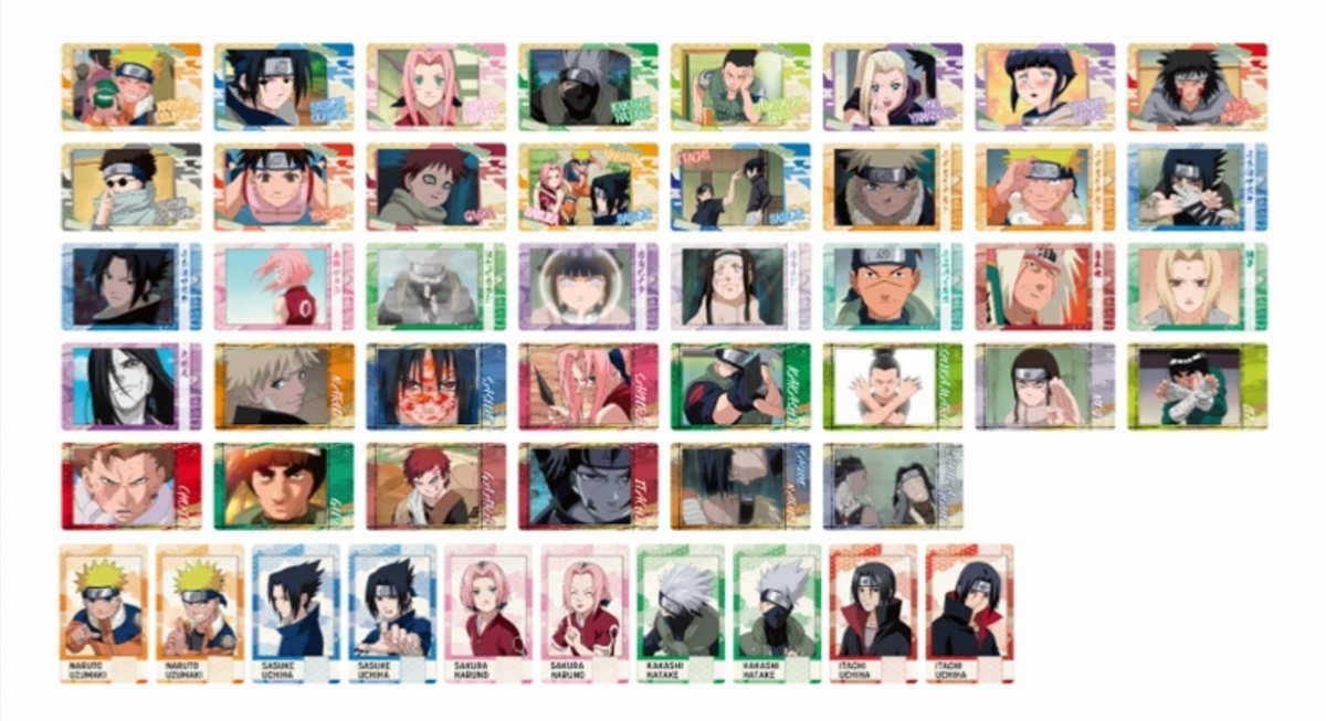 NARUTO Snap Myde Card (1 Pack / 3 Cards)