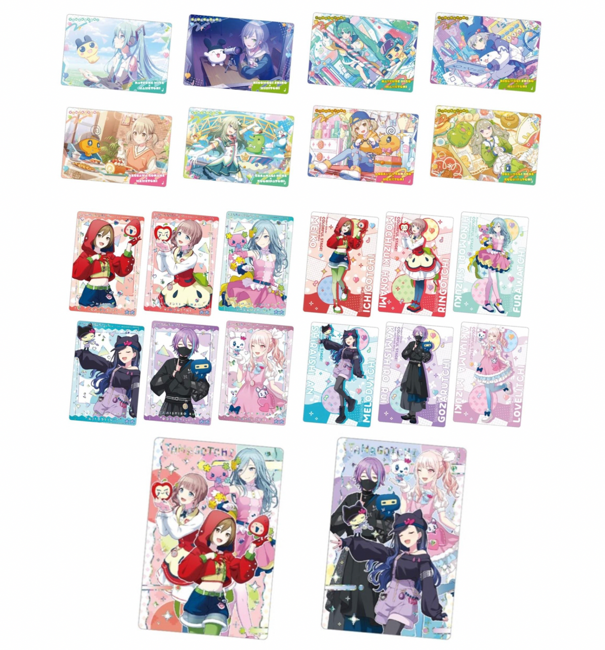 Project Sekai Colorful Stage! feat. Hatsune Miku x Tamagotchi Card Gummy (1 Random)