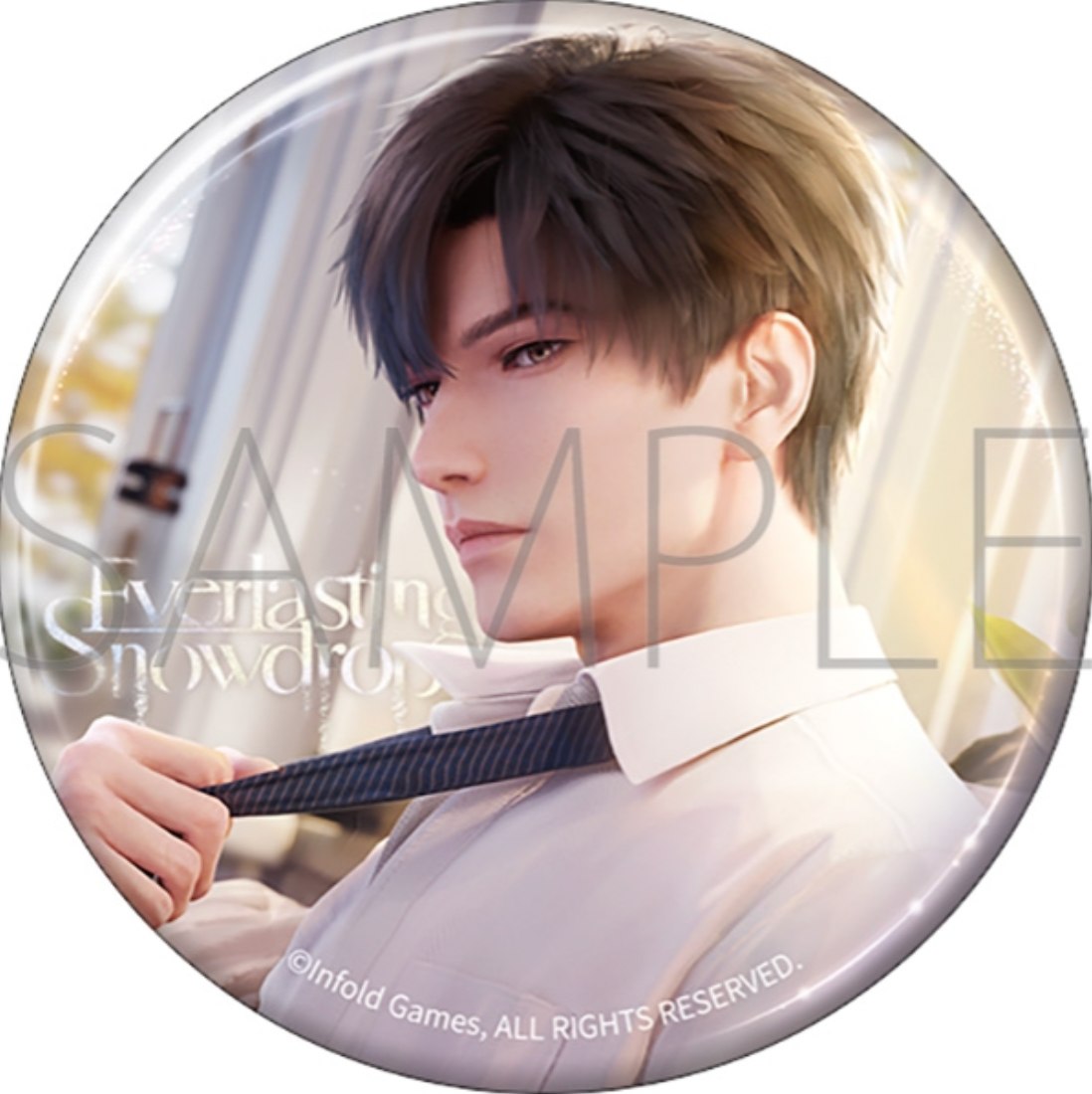 Love and the Deep Sky Keep Your Heart in the Series Can Badge Zayne