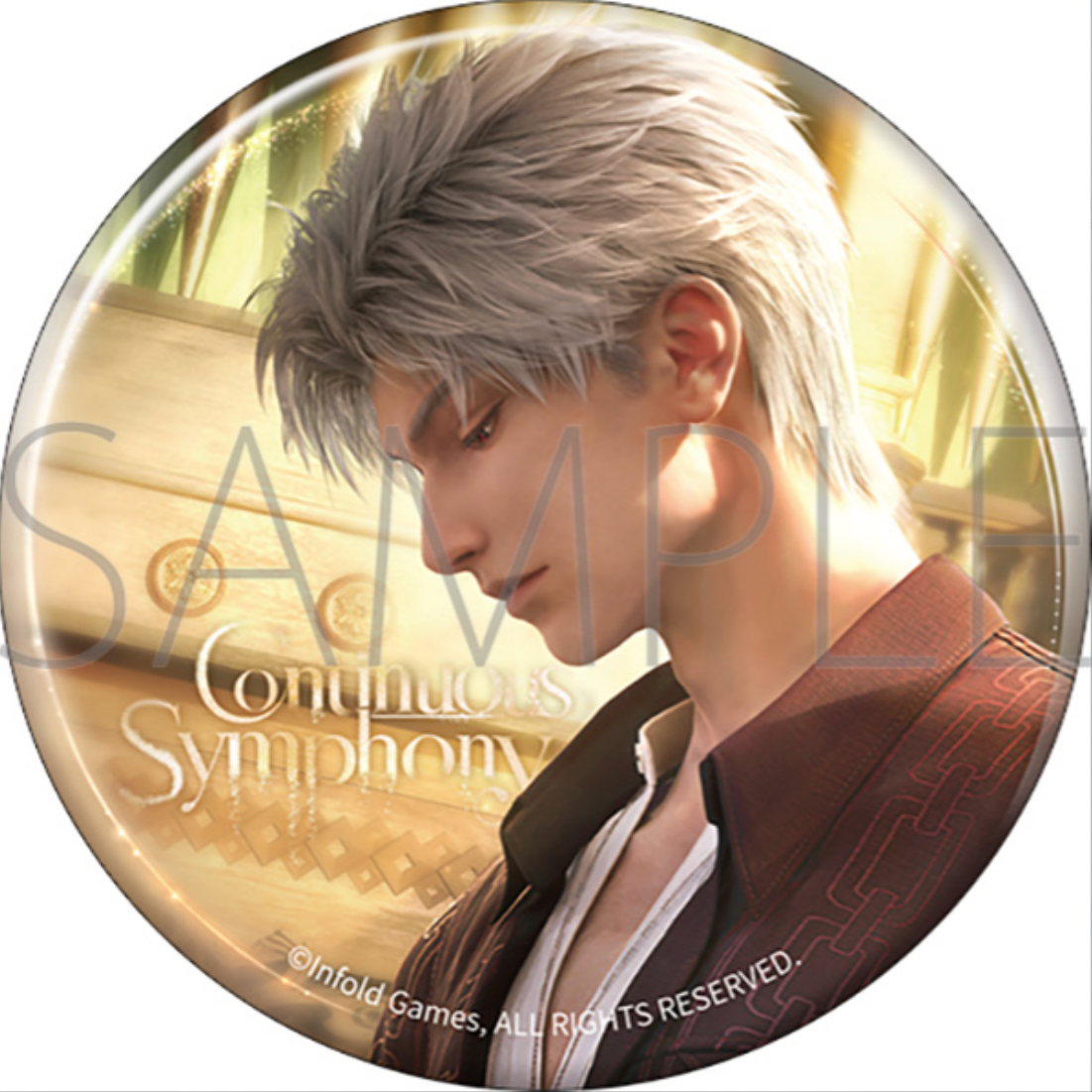 Love and the Deep Sky Keep Your Heart in the Series Can Badge Sylus