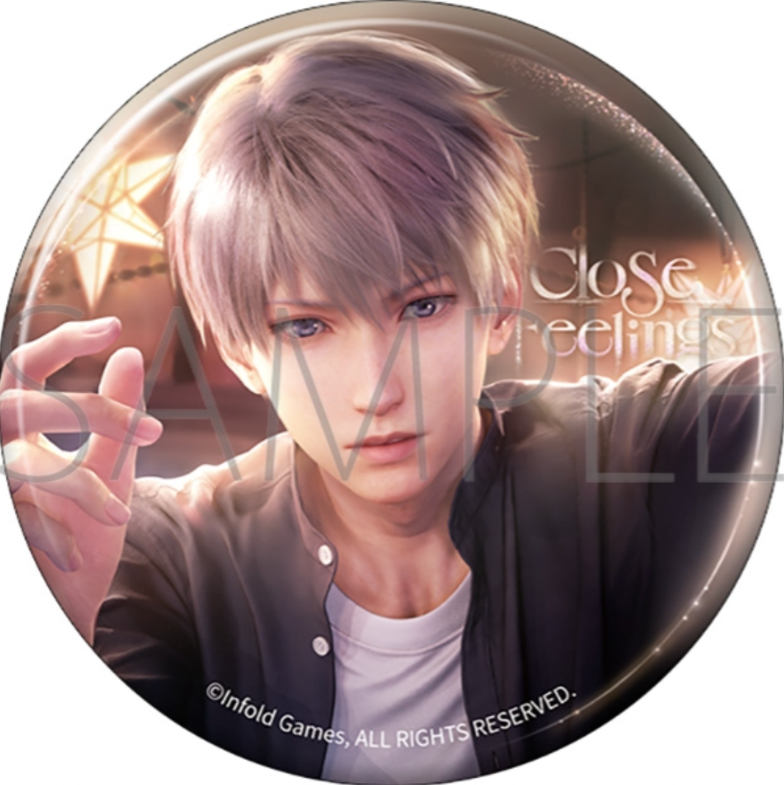 Love and the Deep Sky Keep Your Heart in the Series Can Badge Xavier