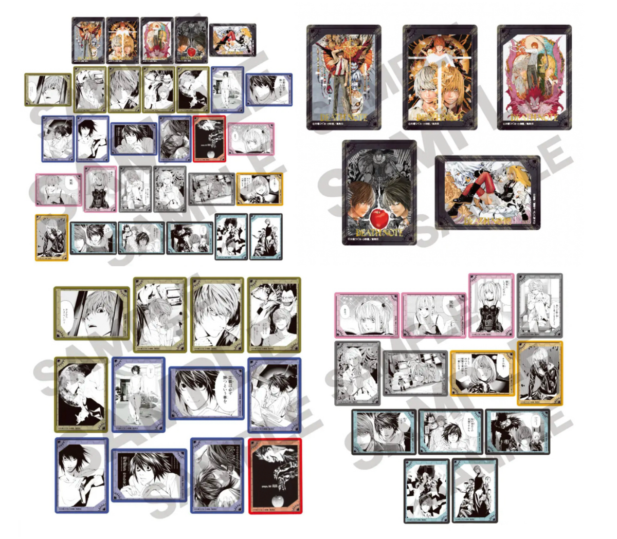 Death Note Trading Fav Cards (1 Pack / 2 Cards)