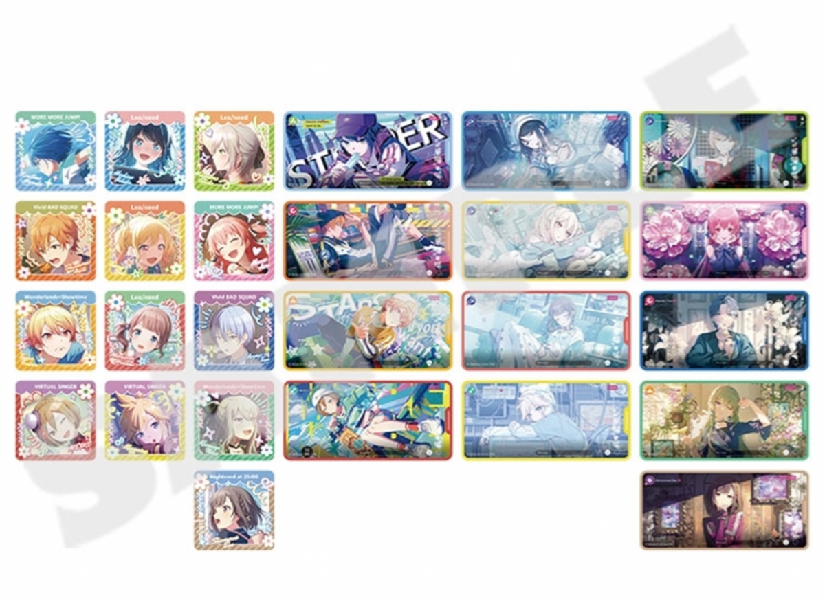 Project Sekai Colorful Stage! feat. Hatsune Miku Memory Stick Collection vol.9 A (1 Pack / 4 Stickers)