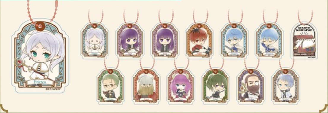 Funeral of Frieren Acrylic keychain (1 Random)