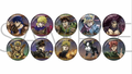 JoJo's Bizarre Adventure Ora Ora Overdrive Character Badge Collection (1 Random)