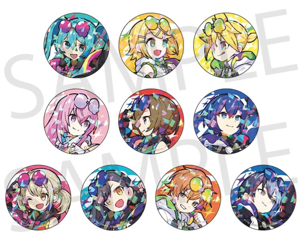 Project Sekai Colorful Stage! feat. Hatsune Miku Live Parallel Paaaarty!!!! Hologram Can Badge Collection A (1 Random)