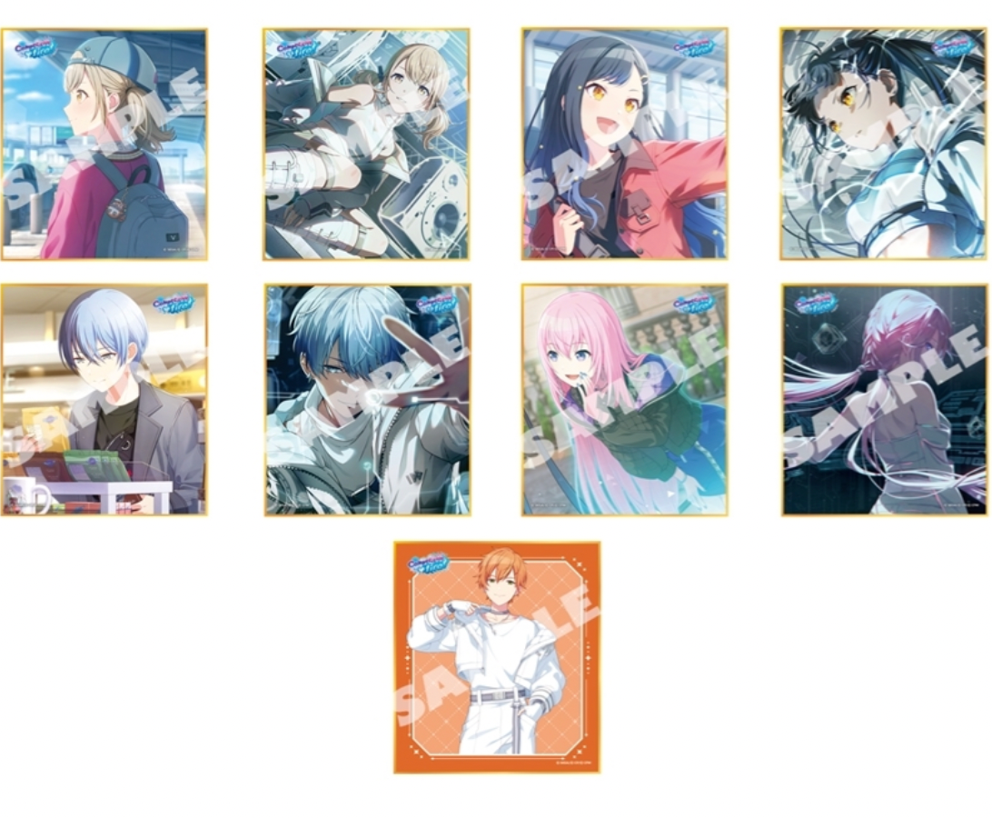 Project Sekai Colorful Stage! feat. Hatsune Miku Mini Shikishi Collection Vol. 61 A (1 Random)