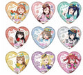 Love live Aquors Heart Badge (1 Random)