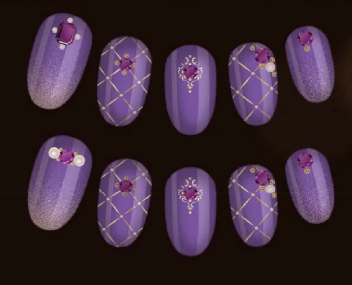 Light and Night Charlie Nail Set