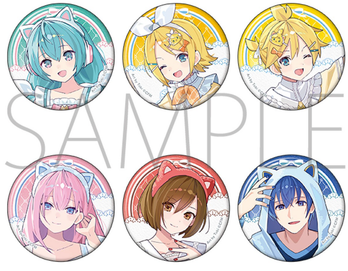 Hatsune Miku Series withCAT Chara Badge Collection (1 Random)