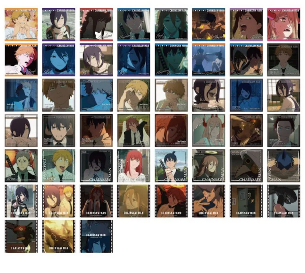 Chainsaw Man: Reese's Tale Square Clear Card Vol.2 (1 Pack/3 Cards)